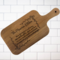 Handcrafted Wood Wall Art Custom Prayer Board Family Name Design Natural Acacia Material Traditional Kitchen Display